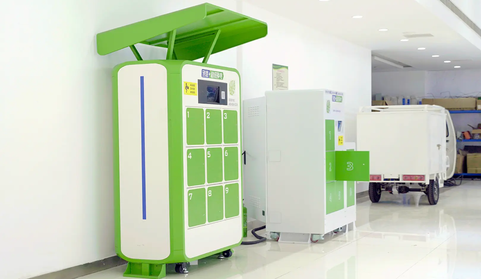 换电柜使用220V市电部署